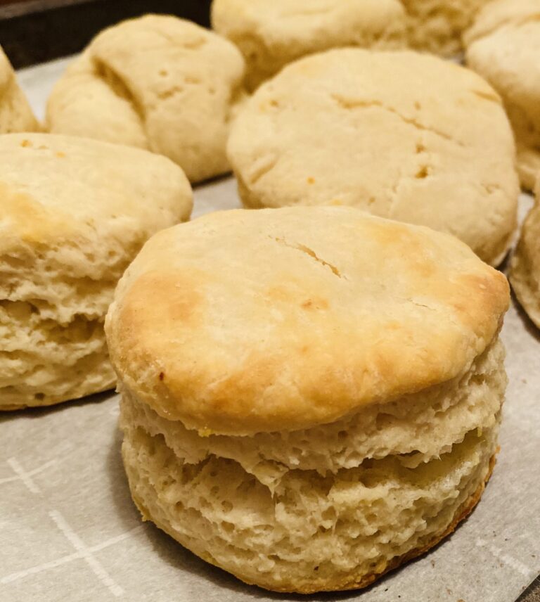 Fluffy Low Sodium Biscuit Recipe - Living the Low Salt Life