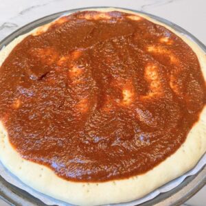 Low sodium no salt added homemade pizza sauce