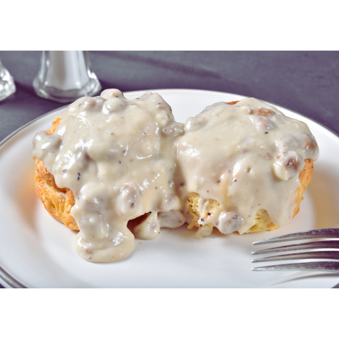 Gravy Love Without the Salt: Irresistible Low Sodium Country Sausage Gravy!