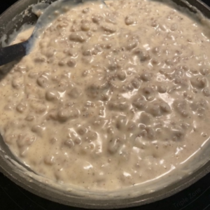 Low Sodium Country Sausage Gravy